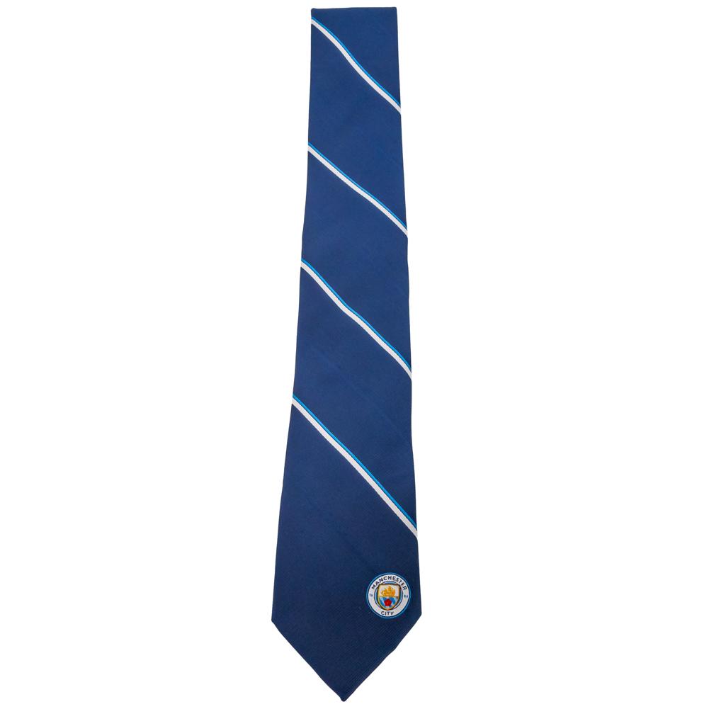 Manchester City FC Unisex Adult Stripe Tie