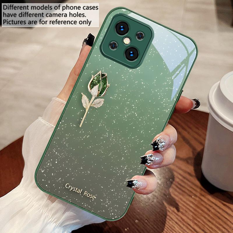 Gradientowy Fioletowy Zapachowy Dla Oppo Find X5 X8 Pro X3 Lite A72 58 73 54S F11 79 Reno 6 4Z 5G Nord N200 Szkło Hartowane Etui na Telefon