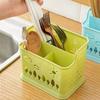 Plastic Draining Chopstick Holder Household Chopstick Barrel Suitable For Kitchen Cutlery Drain Holder Spoon Storage Supplies