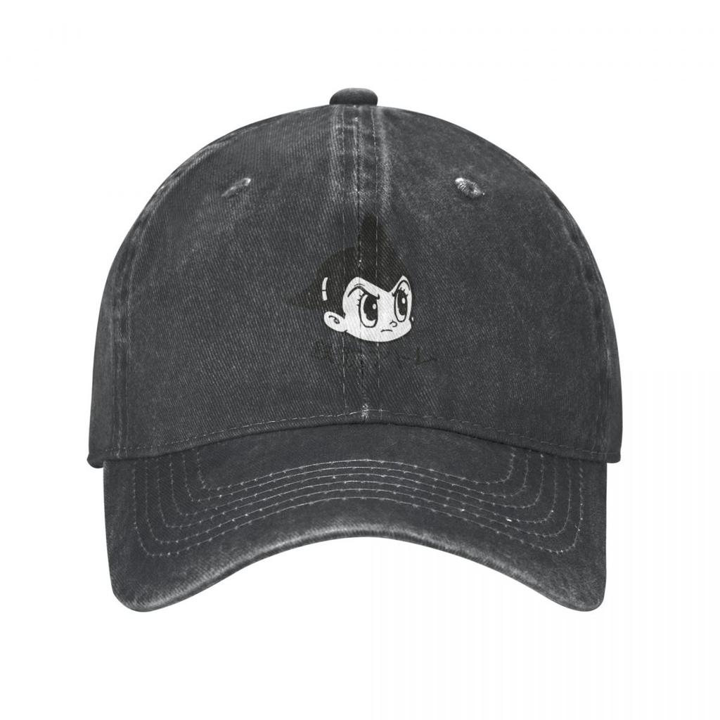 Astro Boy Manga Spring Summer Cap Dad Ponytail Baseball Cap Casual Astroboy Anime Hat Denim Sport Casquette
