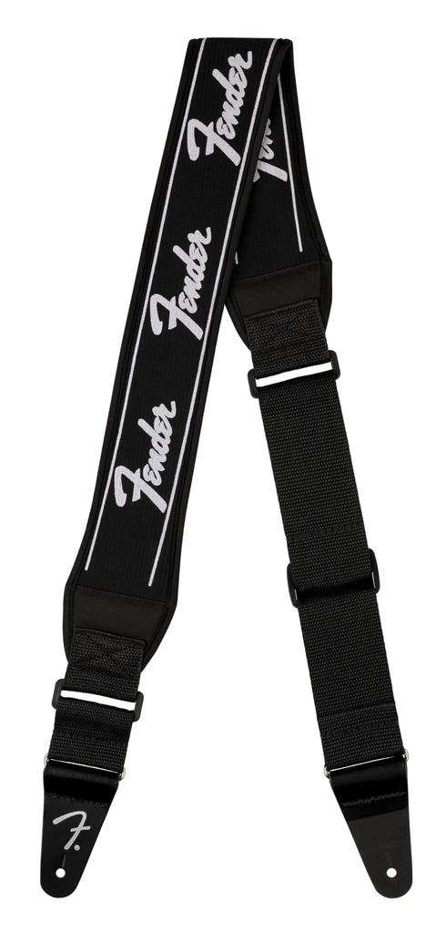 Fender Swell Neoprene Running Logo Strap Fender / 2.5” [Strap]