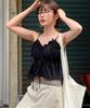 Hauseuobeupondeu Sheer Layering Bustier_Black