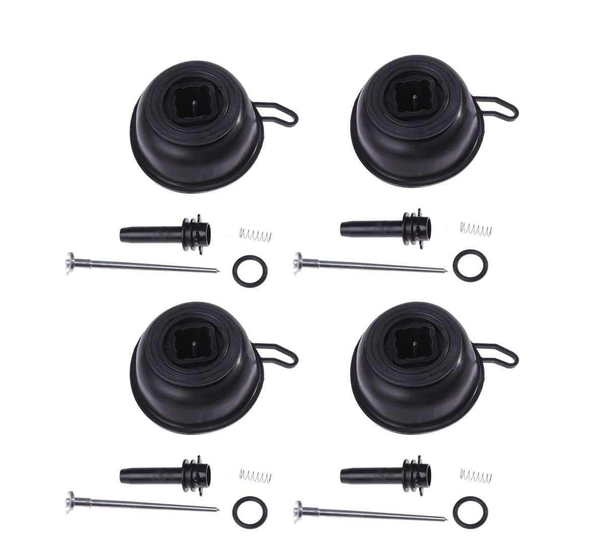 

Комплект для ремонта карбюратора с диафрагмой, набор для капитального ремонта из 4 штук для Honda JADE250 JADE MC23 HORNET250 Hornet 250 CB400SF NC31 NC39 CBR250RR MC22 и т.д.. Генерал П