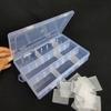 24 Slots Cells Colorful Portable Jewelry Tool Storage Box Container Ring Electronic Parts Screw Beads Organizer Plastic Case