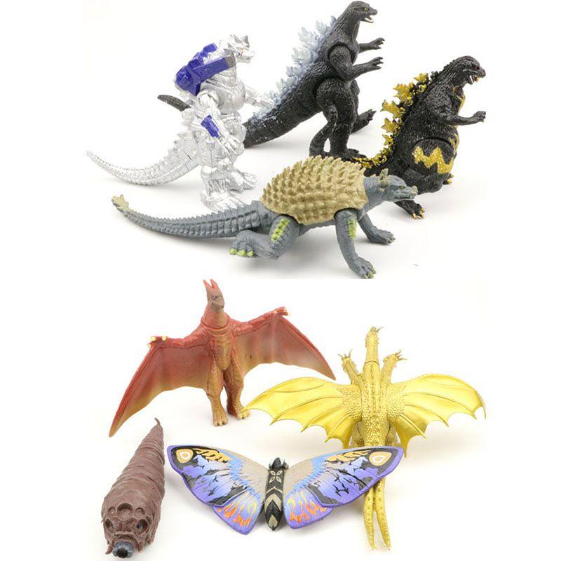 Superior 8pcs Godzilla 2 King Of The Monsters Action Figure Toy Pvc Doll For Kids Gift And Decor