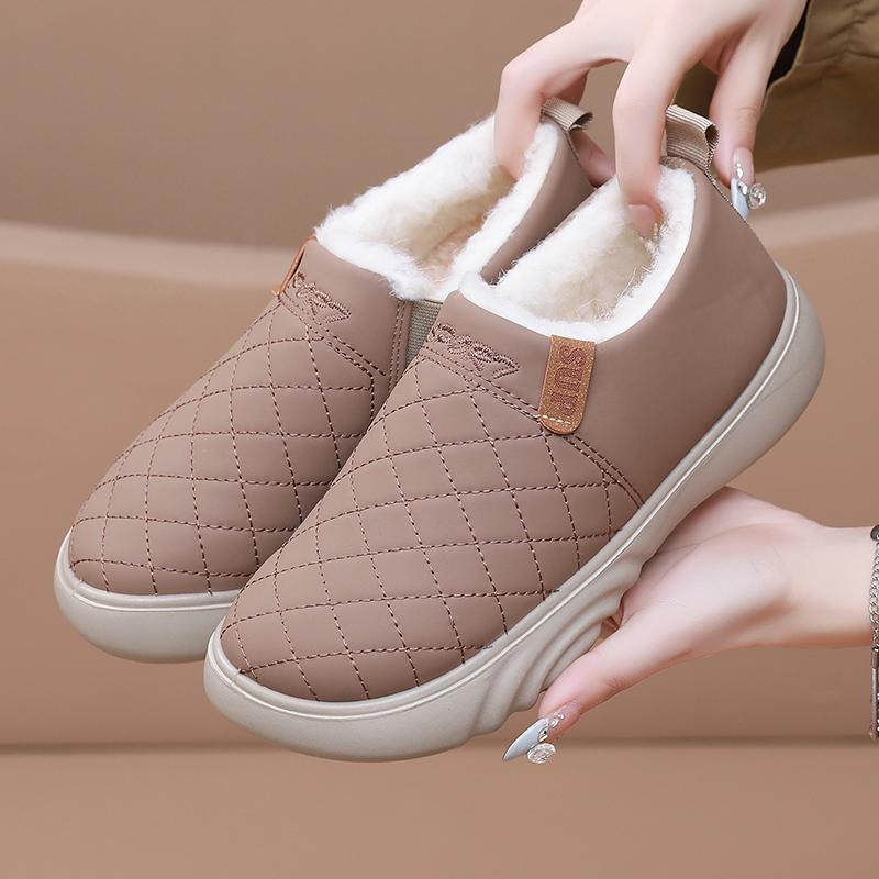 2025 Winter New Women's Fleece-lined Casual Shoes Lightweight Comfortable Warm and Durable Outsole Free Shipping Women's Shoes