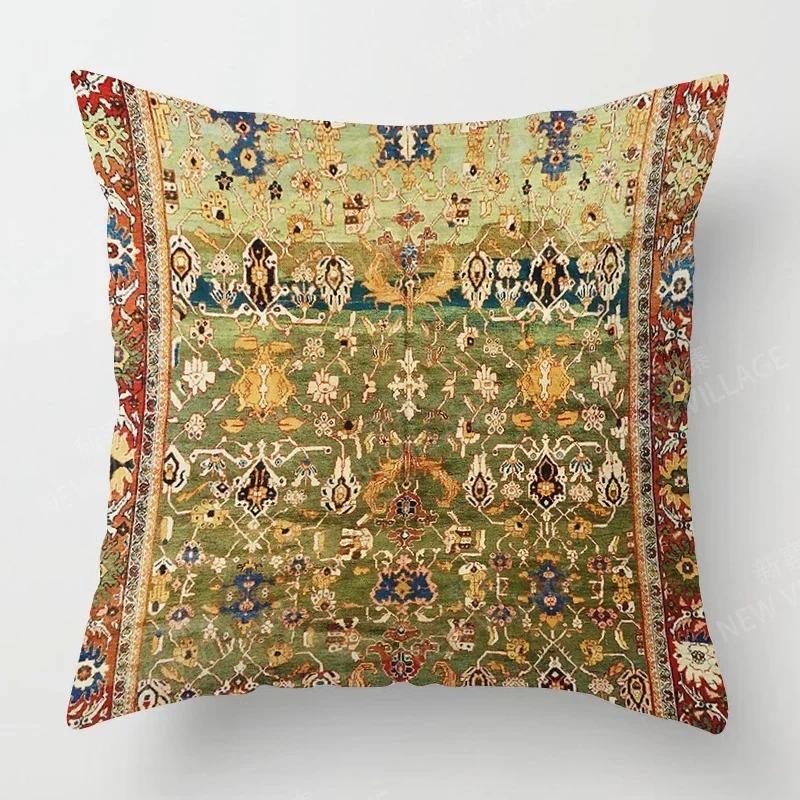 Home Decor Exotic Patterned Decorative Cushion Covers Pattern Cushion Cover Suitable for Sofa Bedroom Car Pillow Cover
