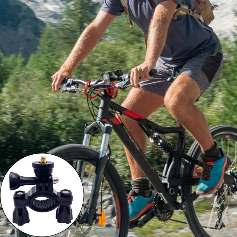 Heavy Duty 1/4Inch Screw Camera Handlebars Mount For Motorcycle Bicycles for Action Cameras Like