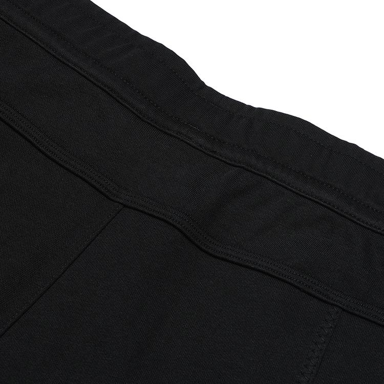 Fila Fusion Street Sport Solid Color Knitted Five-Point Pants Simple Mid-Waist Sports Casual Shorts Men shorts Black T11M331606F-BK