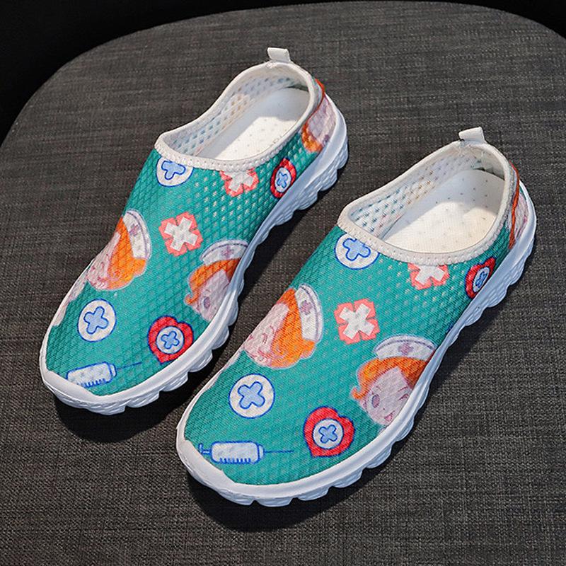 Women's Plus Size Cartoon Flats, Round Toe, Low-Cut, Size 43, Flat Heel - Casual Shoes In Stock