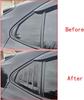 Rear Side Window Louvers for 2018-2024 Toyota Camry Air Vent Scoop Covers