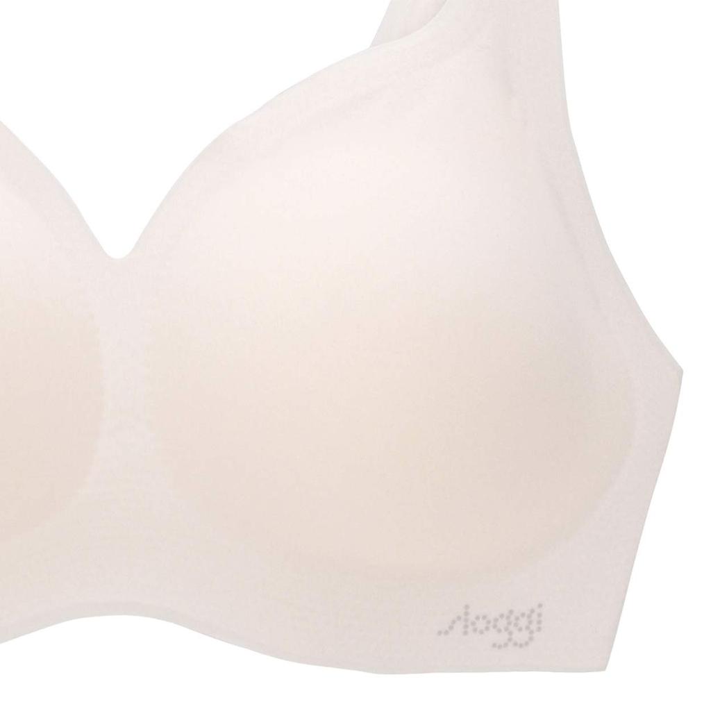 Sloggi Zero Feel Bralette Half Top 2 6308 Japan L To Japanese Size [Triumph] Women's Underwear, Non-Wired, (Angora), (equivalent L)