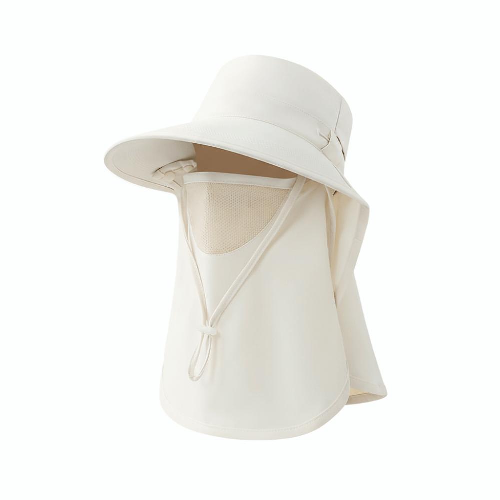 Outdoor Sunscreen Bucket Hat UV Protection Neck Flap Bucket Hat Breathable Fisherman Hat  Travel