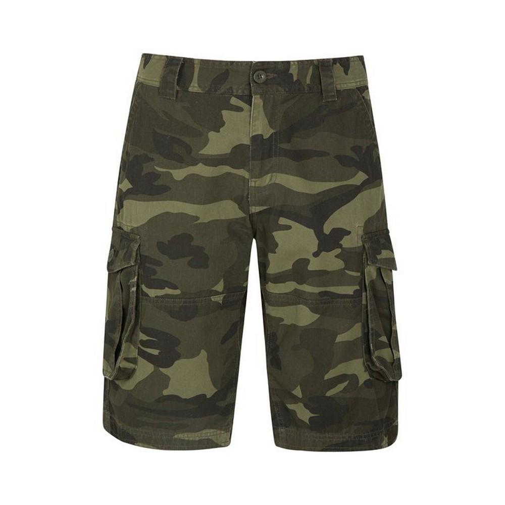 Mountain Warehouse Mens Camo Cargo Shorts