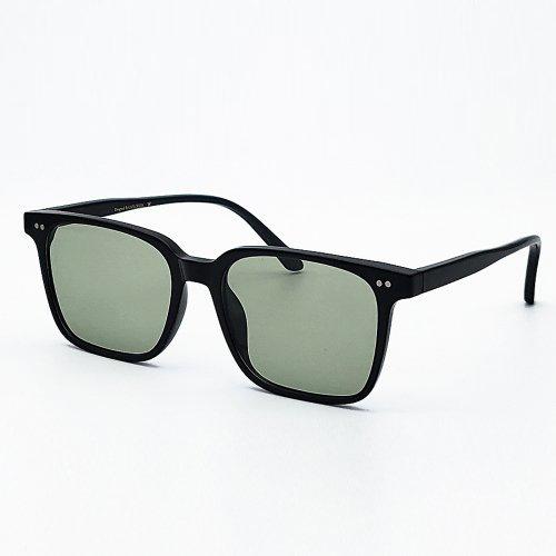 Lapeullolida Tate Deep Green Khaki Tint Sunglasses