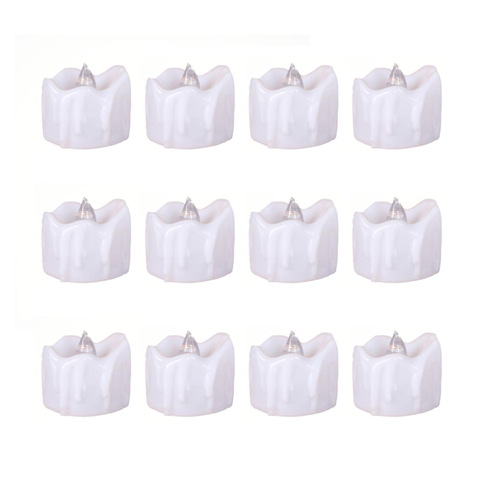 

Пасхальный светодиодный электронный набор свечей, имитация настоящего света, окружающий свет для пати 12 Pack