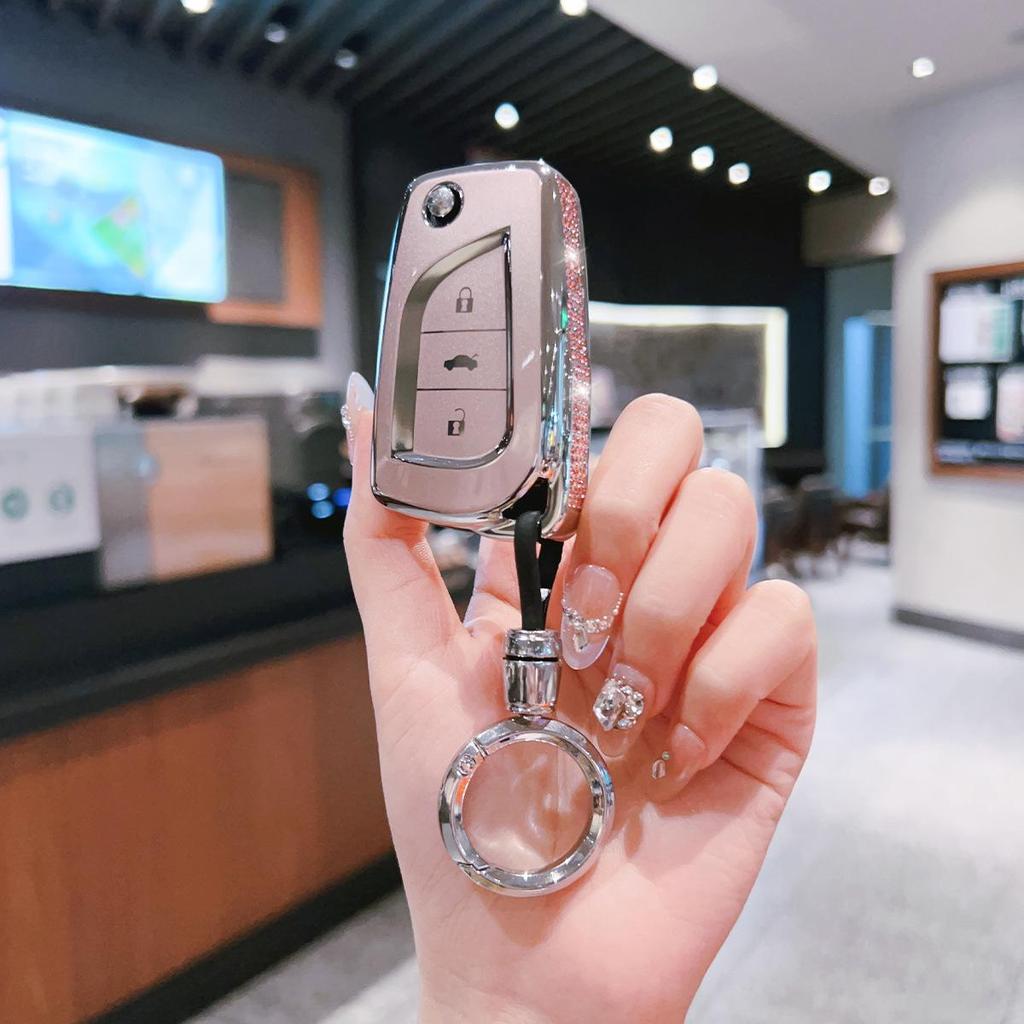 Toyota Key Cover for Fenglanda, Levin, Corolla, RAV4, Velanda, Rui Fang – Key Shell with Buckle