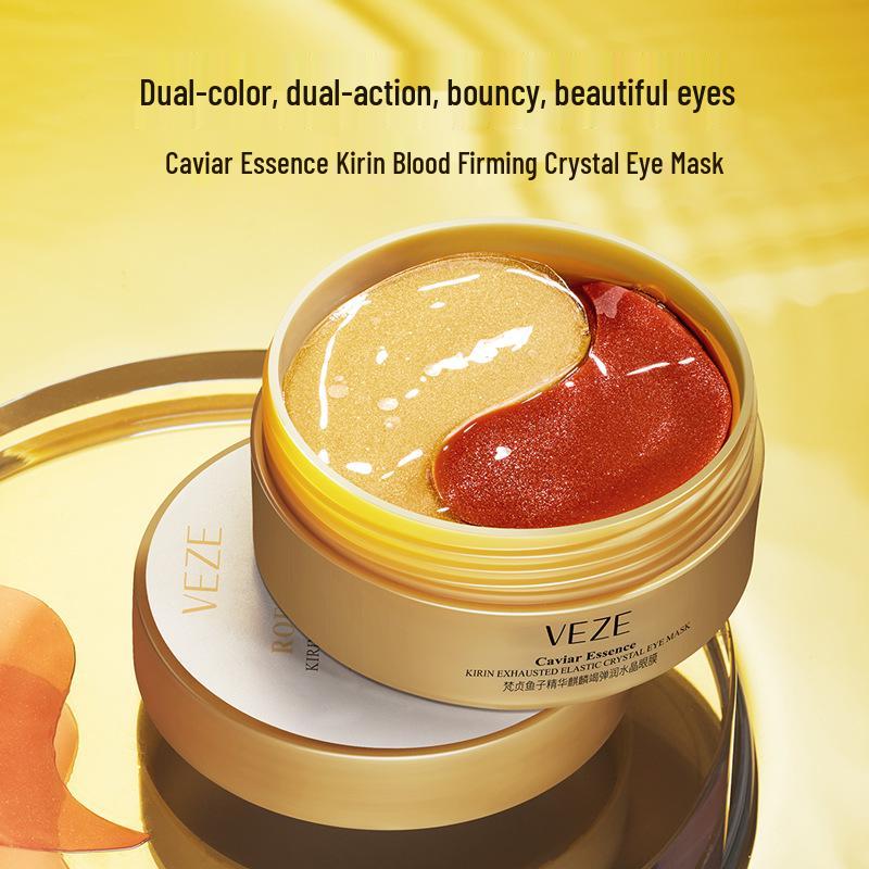 Masque pour les yeux Caviar Sang de Dragon Fanzhen: Revitalise la peau, Réduit les cernes et les poches sous les yeux.