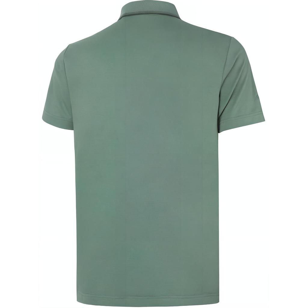 Li Ning Group Purchase Series Solid Color Breathable Versatile Casual Short Sleeve Polo Shirt Men Polo Shirts Qianshan-Cui APLU191-11