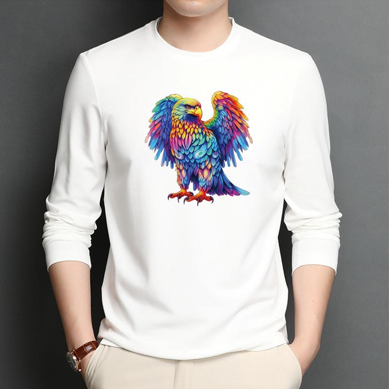 Colors Eagle Patches On Clothes Cool Stickers Diy Thermal Press A-Level Washable Vinyl Hoodies Tops Animal Patch Decals