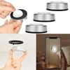 5-1PC 3 LED Night Light Touch Control Under Cabinet Light Wireless Wall Lamp Touch Switch Bedside Lamp Battery Powered Bedroom