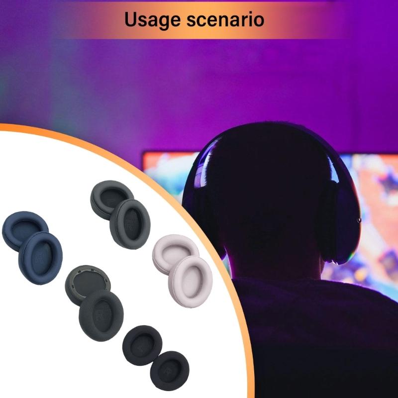 Replacement Protein Leather Earpads Ear Pad for Life Q30/Q35 Headphones Ear Cushions Earmuffs Ear Cover