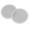 2pcs set Silver Stainless Steel Coffee Filter 61MM Diameter Pour Over Coffee Filter  Travel Use