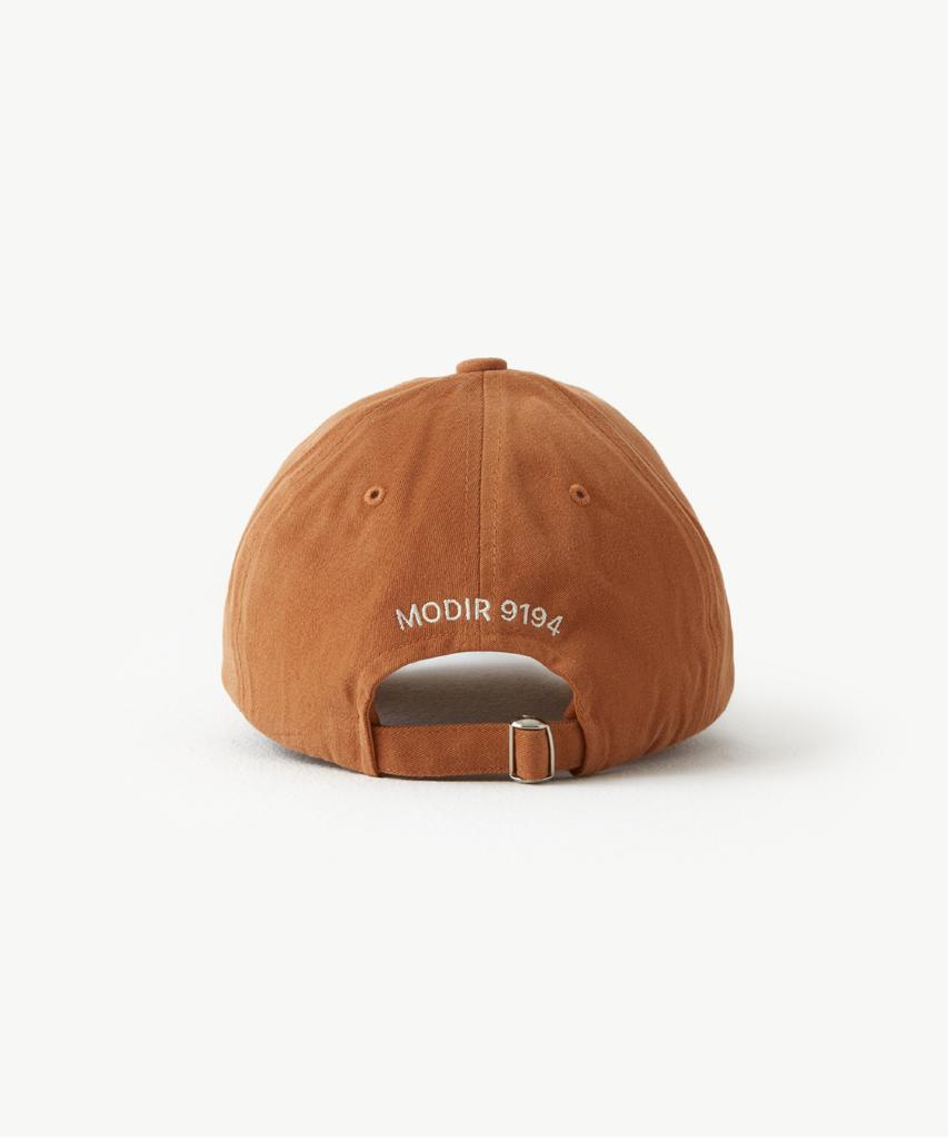 MOODDIRECTOR The Snail Moodi Ball Cap_Brick Brown
