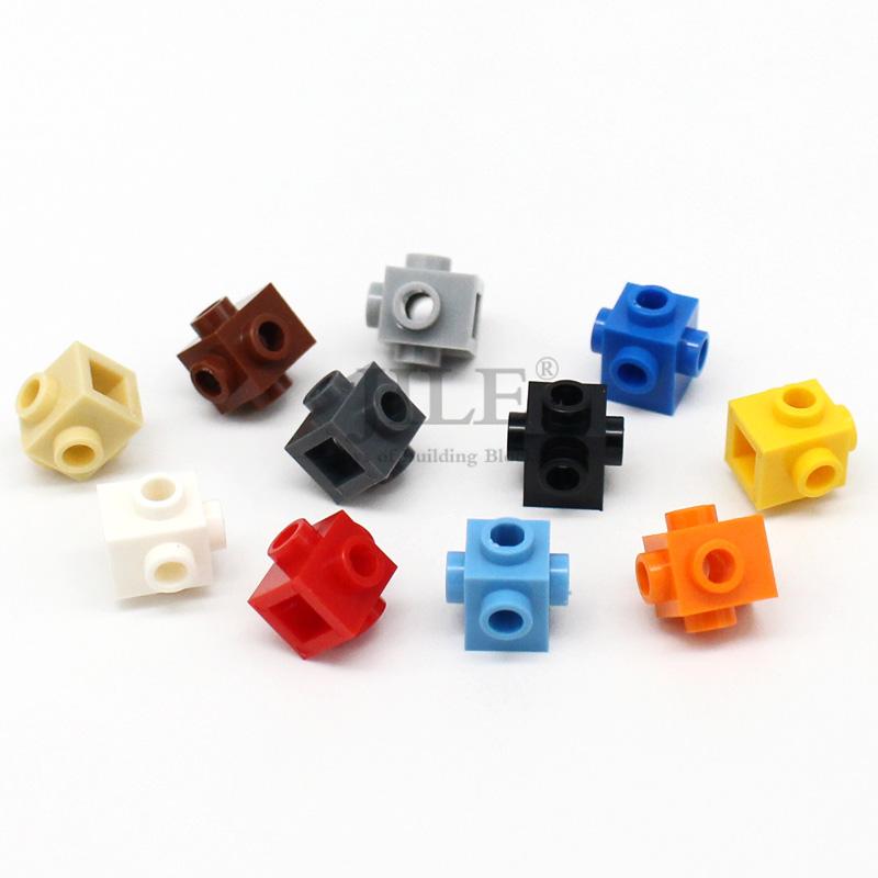 50pcs Building Blocks 4733 Brick Modified 1x1 with Studs on 4 Sides DIY Educational Bricks Bulk Toys Compatible Major Brand
