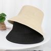 Encrypted fisherman straw hat spring and summer men's and women's new sunshade sunscreen hat can be designed DIY hat embryo wholesale