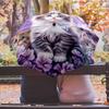 cartoon cat Printed umbrella windproof folding umbrella portable sun and rain umbrella suitable for gifting