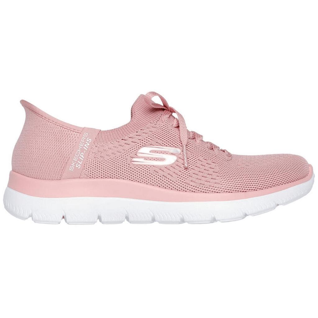 Skechers Summits - новые повседневные женские розовые кроссовки