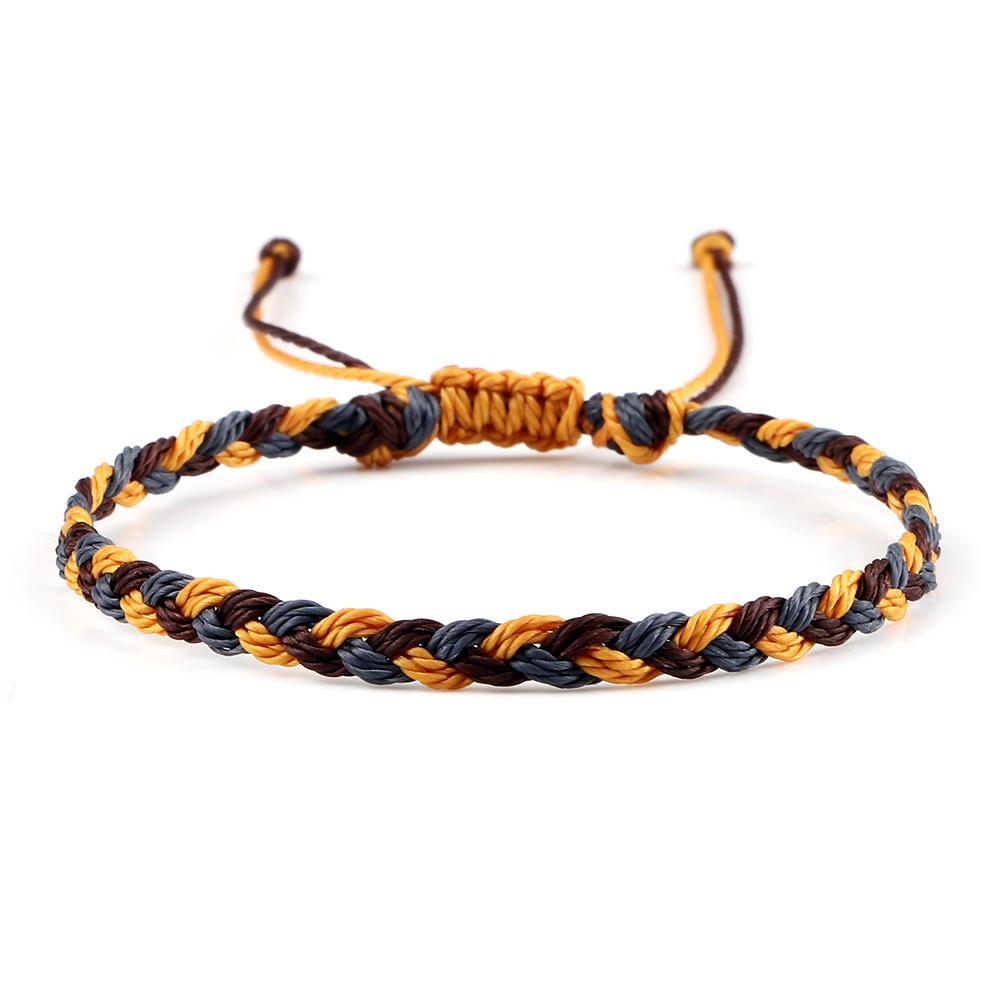 Bracciale Tibetano Intrecciato A Mano Da 14 Cm Filo Colorato Braccialetti Di Corda Portafortuna Donna Uomo Nodi Braccialetti Rossi 251008 Da 7,86 € | DHgate