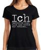 Ich Beobachte Und Notiere Nerd Spruch Detektiv Humor Statement Damen T-Shirt