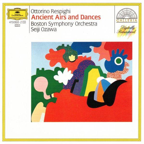

CD BOSTON SYMPHONY ORCHESTRA, RESPIGHI - Ancient Dances and Arias for Lute F28G22061 Deutsche Grammo Europe Classical Used
