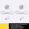 6pcs Set/1 Pair No-Tie Shoe Locks - Rotating Buckles for Sports and Outdoor Shoes - Unisex Quick-Adjust Design - Pre-Installed