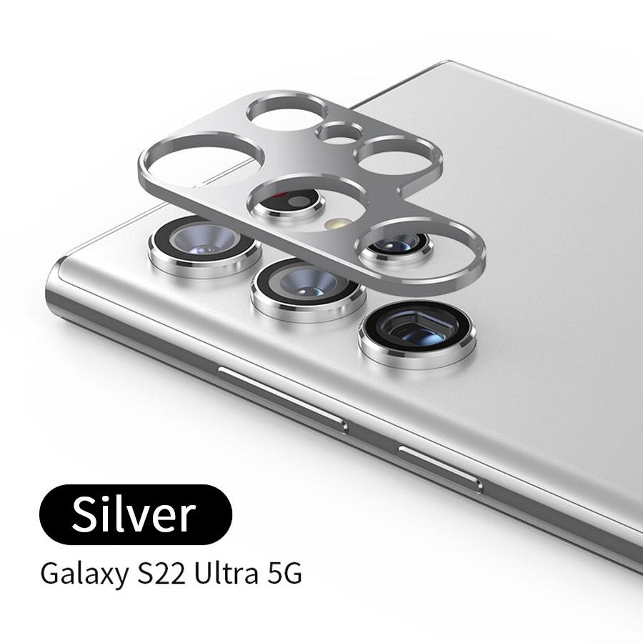 Camera Metal Ring For Samsung Galaxy S22 Ultra Plus S22+ Lens Protection Case Camera Screen Protector