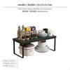 30cm Kitchen Countertop Organizer Rack, Metal Layered Shelf, Cabinet Separator