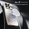 Custodia di Ricarica Magnetica Superficie Lucida Lussuosa AG Opaca Per POCO F8 Ultra F8 Pro Bumper Paraurti Metallico Anti-Caduta Copertura Protettiva