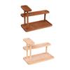 Wooden Desktop Organizer Cosmetic Organizer Space Saving Practical Rustic