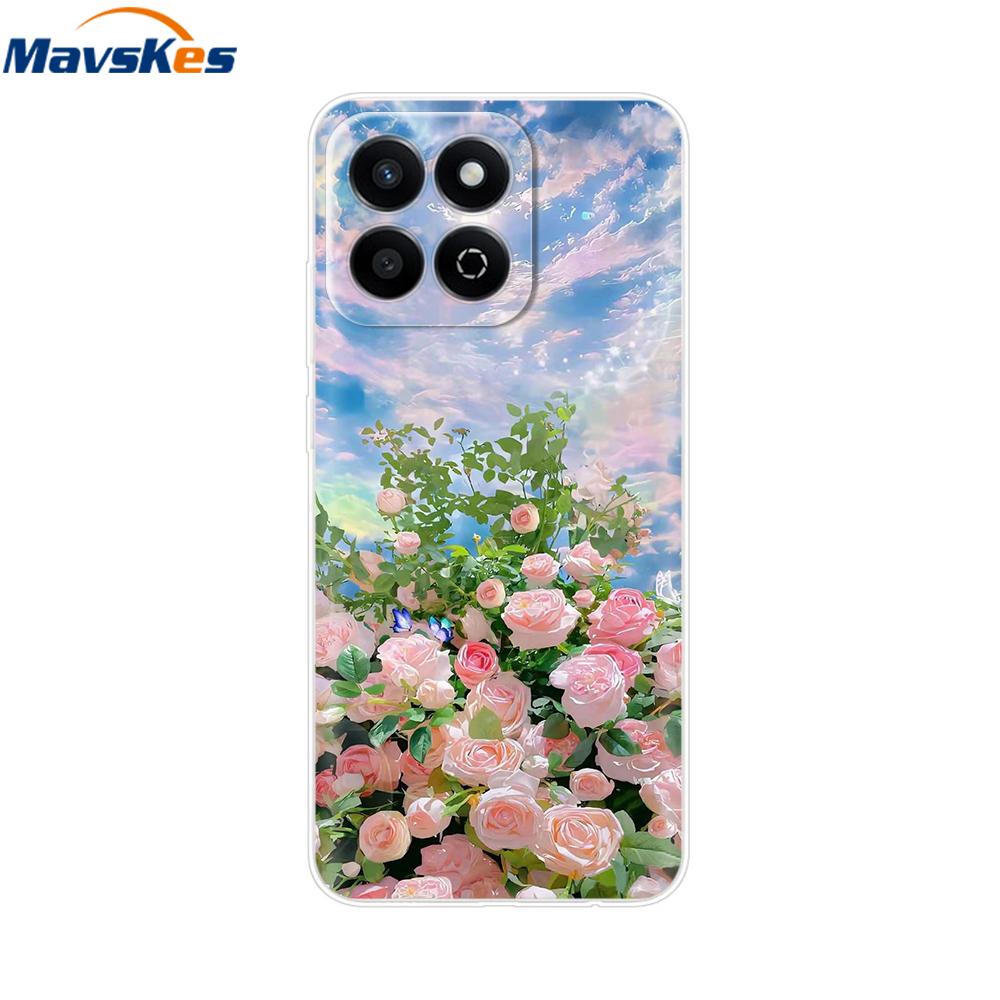For Honor 200 Smart Case Luxury Painted Soft TPU Silicon Back Cases On for Honor200 Smart 200Smart Phone Shell Cover Bags 6.8''