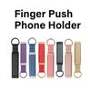 Wrist Band Cell Phone Holder Finger Grip Mobile Phone Stand Push Back Sticked Socket Bracket for IPhone 12 13 14 Xiaomi Samsung