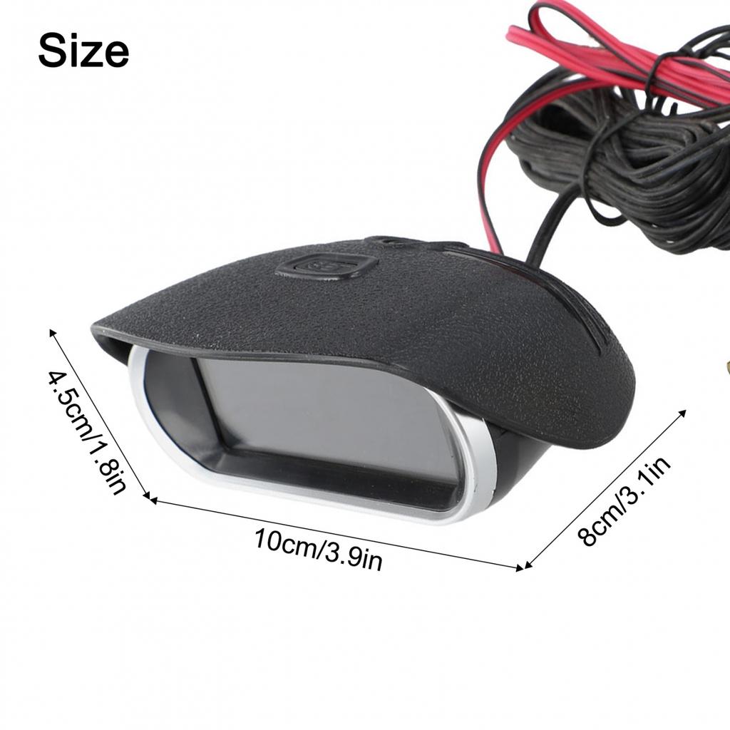 Sleek Design 2 In 1 Car Dashboard LCD Water Temp Gauge & Volt Meter with Sensor