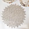 12x Premium Size Pressed Vinyl Placemats For Stylish Table Decor Artistic Wide Application