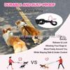 Automatic Retractable No-Choke Dog Leash for Walking Two Dogs