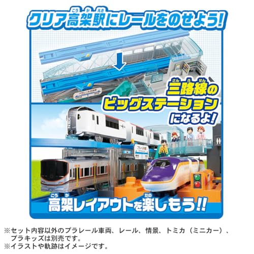 Takara Tomy Plarail Lever Action & Sound! Big Station Train Toy Ages 3+