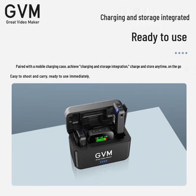 GVM Wireless Lavalier Microphone System