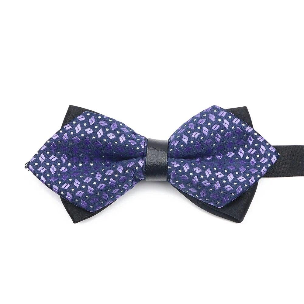 Men Bow Ties Groom Wedding Fashion Adjustable Tuxedo Bowtie Business Colorful Neckties