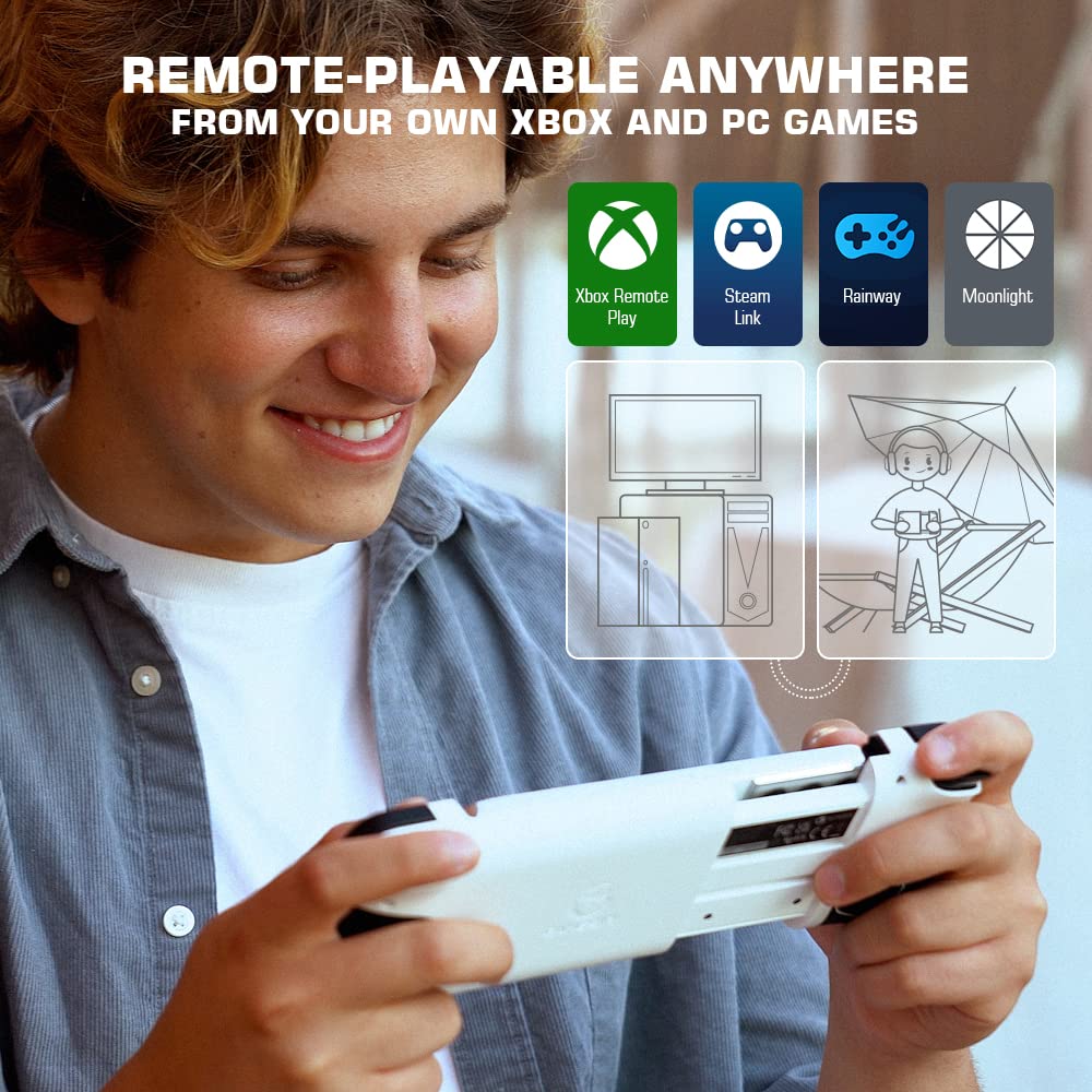 GameSir X2 Pro Xbox Smartphone 1 Month Xbox Game Pass Ultimate Rear Wired No Android Game Mobile Compatible with and Diablo White [Xbox License] -