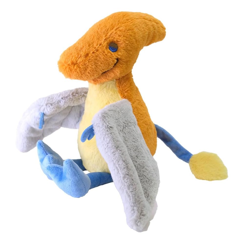 

Sun Lemon Fluffies Rainbow Pteranodon Plush Toy M 34x23x23cm Colorful Cute Dinosaur Soft Stuffed Animal